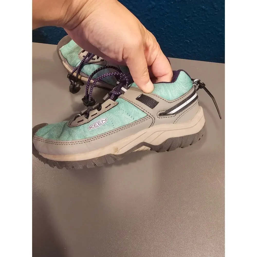 KEEN Targhee Sport Vent Kids Hiking Shoes – Waterfall/Vapor – Youth Size 1